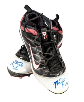 Mike Trout 2012 Pair of Signed Game Worn Cleats From Rookie Season (Trout LOA)